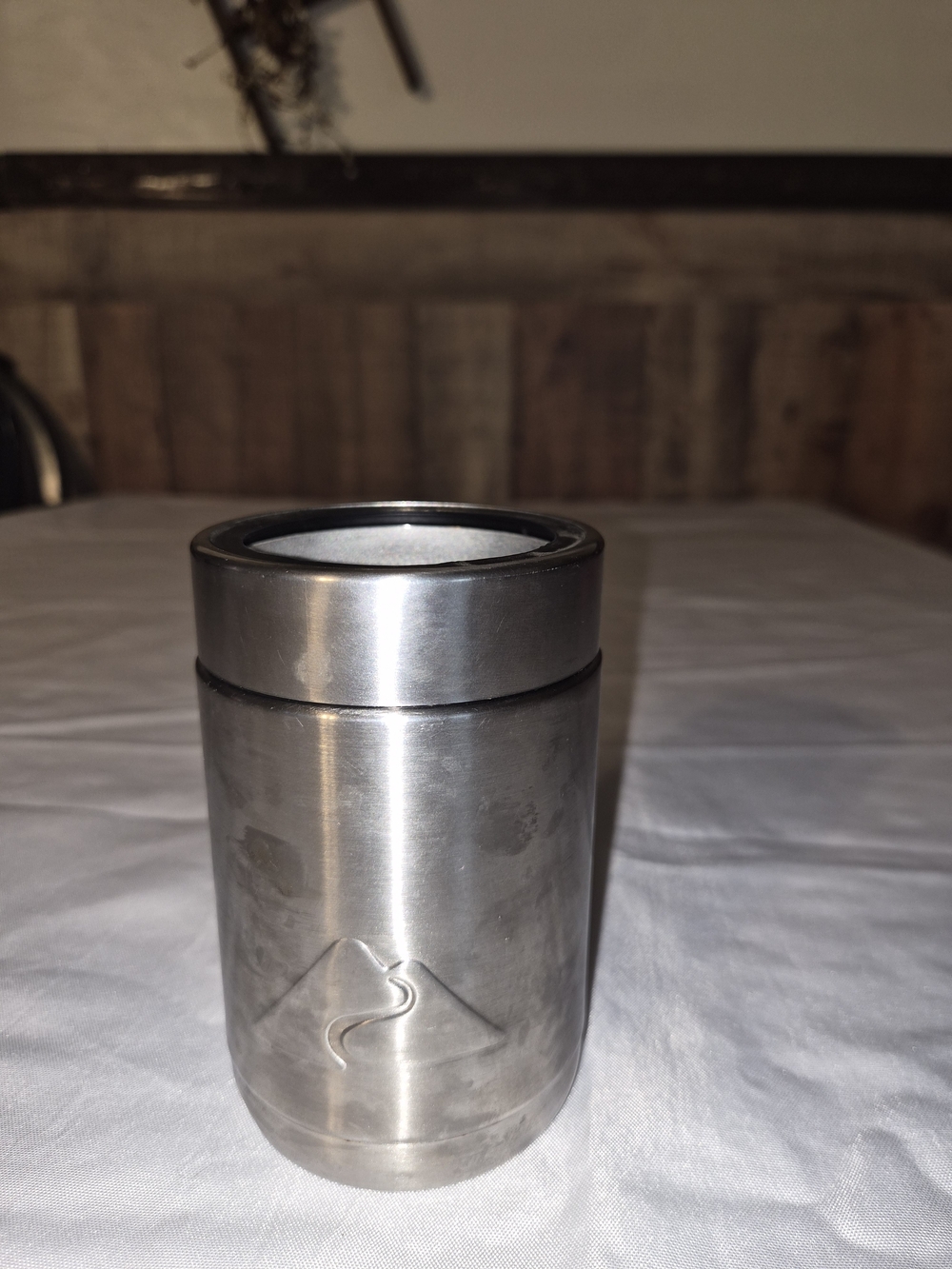 Ozark Trail Stainless Steel Silver Can Cooler